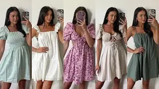 AFFORDABLE SUMMER DRESS HAUL 👗☀️
