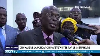 Clinique de la Fondation Matete visitée par les sénateurs