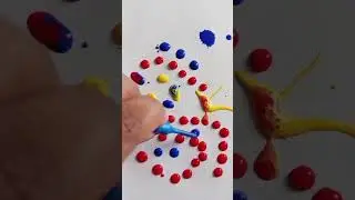 Mind-Blowing ASMR: Bubble Mixing & Color Swirls for Sleep🎨 #colormixing #paintmixing #guessthecolour