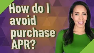 How do I avoid purchase APR?