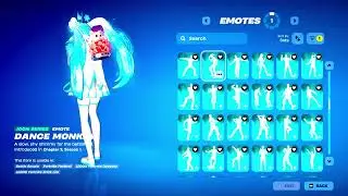 ALL ICON SERIES EMOTES & DANCES IN FORTNITE!
