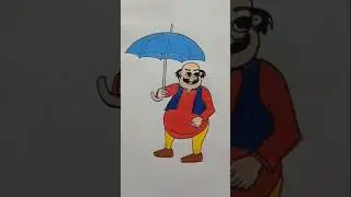 Motu Patlu drawing 📝📝 / #drawing #motupatlufun #motupatlu #shorts #funny #kids #trending #cartoon