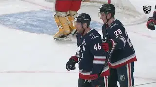 Kostitsyn brakes the tie with his first G for Wolves