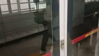 D010편성 D000호대 신분당선로템산열차 신사행 도착 판교역 VVVF-IGBT 현대로템 (신분당선)신분당선 