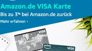 Amazon VISA Karte Amazon.de VISA Karte Kreditkarte