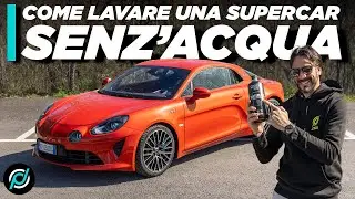 CHE SVOLTA!! come lavare L'AUTO SENZ'ACQUA e SENZA GRAFFI