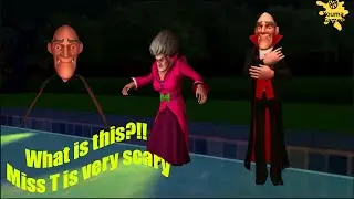 Scary Teacher 3D ZNK Competition Round2: MissT thought she could fool the competition by trickeries🤣