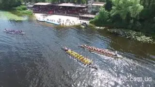 Соревнования на Dragon Boat Киев 25 06 2016