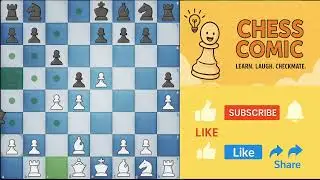 Caro Kann Advanced Variation  Queen Trap in 11 Moves!
