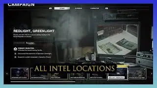 All Intel Locations Redlight, Greenlight - Call of Duty: Black Ops Cold War