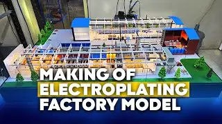 This is how a Russian Electroplating Factory Nailed WETEX Exhibition. Model Manufacturing process.
