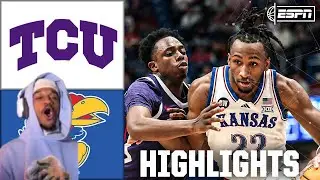 THE NUMBER 1 NBA PROSPECT?? Kansas vs TCU reaction (CRAZY OT GAME)