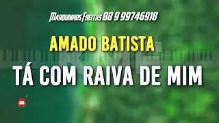 Amado Batista Tá com raiva de mim Karaokê