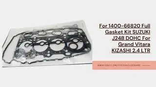 For 1400-66820 Full Gasket Kit SUZUKI J24B DOHC For Grand Vitara KIZASHI 2.4 LTR