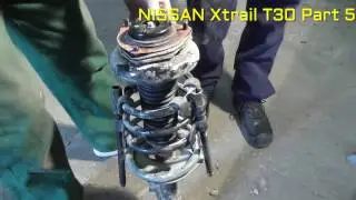 Nissan x trail rear wheel bearing replacement PART 5