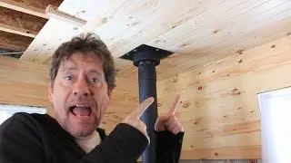 Pine Update and a Little Shocking at the Off Grid Cabin
