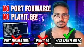 Создайте сервер Minecraft на своем ПК БЕЗ переадресации портов и Playit.gg! 🔥