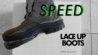 Mini Unboxing: John Elliott Speed Lace Up Boot Shark Color