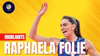 RAPHAELA FOLIE | The best actions | New player of LOVB | League One Volleyball