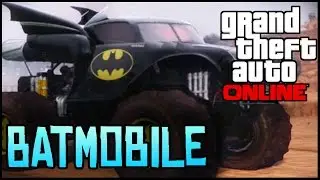 GTA 5 Gameplay - BATMOBILE IN GTA 5! (Concept Design)