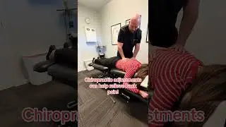 Back adjustment with Dr. Kowalski | Kearney Chiropractor #kearneychiropractor #chiropractor