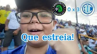 Vlog do azulino #7º Desportiva Aracaju 0 x 3 Confiança 