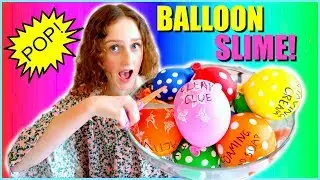 MAKING SLIME WITH BALLOONS! - Is It Dumb?