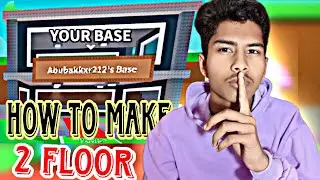 How to Make a 2nd Floor in Steal a Brainroot 🧠 | Roblox Guide by abubakkxr21