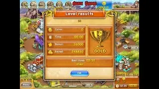 Farm Frenzy 3 American Pie (level 50) only GOLD Веселая ферма 3 Американский пирог Уровень 50 Золото