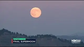 Monday's Supermoon Rises Over East Bay Hills, Last One Of 2014