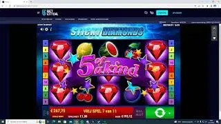 HUGE WIN ON STICKY DIAMONDS