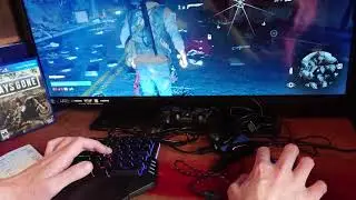 Playing Days Gone with Nexilux Keyboard and Mouse converter - PlayStation 4 PS4