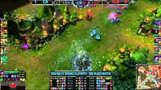 CompLexity.Black vs  Curse Academy Game 2 ~ 3 RD PLACE MATCH 2014