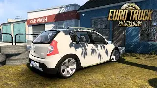 ETS 2 l Mod Renault Sandero Stepway (+RODAS +ULTRAPASSAGENS) VIAJANDO O NORDESTE