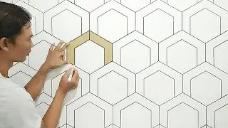 New latest 3D wall design ideas | Bedroom wall paint design | Wall paint design | Interior design