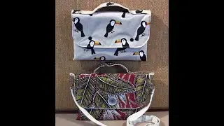 Sac Am&eacute;liana, pliage in&eacute;dit, montage qui sort de l'ordinaire, complexe ou simple mais facile.