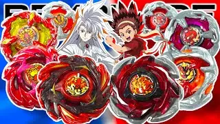 ALL HELLS BEYS vs ALL PHOENIX BEYS | Robin VS Blaze | BEYBLADE X