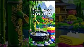 Calm Water Ambience for Deep Focus #shorts