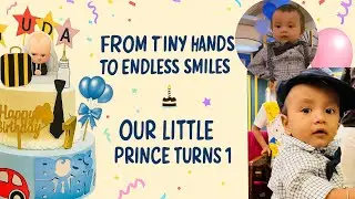 🎂✨ &ldquo;From tiny steps to endless giggles &ndash; celebrating our little one&rsquo;s 1st birthday 🥳💙 #buaLovesyou&hearts;️