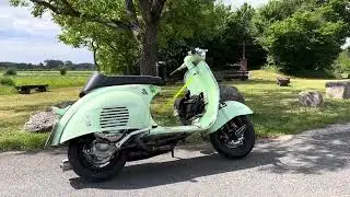 Vespa VNB 2 Stroke Sound Only VMC 260 Mustang Nordspeed Exhaust