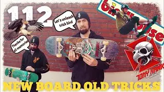 Review my new Tony Hawk Birdhouse Skateboard and testing first impressions