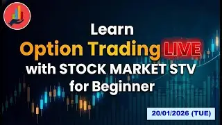 Learn Option Trading Live with Stock Market STV for Beginner 20 Jan 2026 #liveoptiontrading