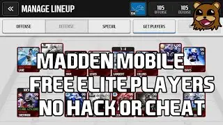 Free Elite PLAYERS on Madden 16 Mobile No Hack or Cheat