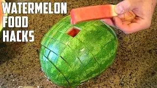 5 AWESOME Watermelon Food Life Hacks You Should Try!