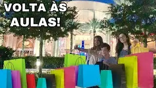 COMPRANDO MEU MATERIAL ESCOLAR PARA VOLTA ÀS AULAS NOS ESTADOS UNIDOS
