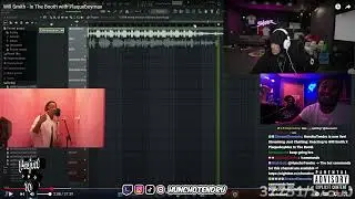 UNC Still Got It! PLAQUEBOYMAX x Will Smith Booth Reaction