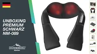 Unboxing mit Donnerberg  [Nackenmassageger&auml;t Premium Schwarz]