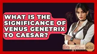 What Is The Significance Of Venus Genetrix To Caesar? - All About Rome