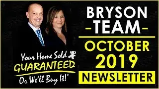 Bryson Team's October 2019 NewsLetter