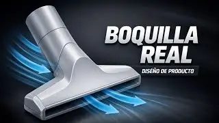Dise&ntilde;o de una boquilla para aspiradora | Caso pr&aacute;ctico de dise&ntilde;o de producto